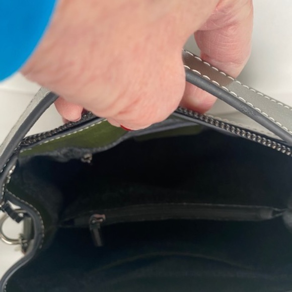 Olive Green MDBM Convertible Shoulder/Handbag - Picture 3 of 3